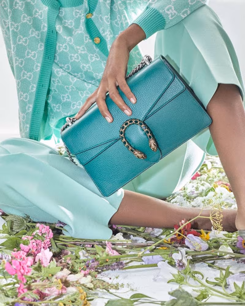 Gucci Dionysus Small Leather Shoulder Bag