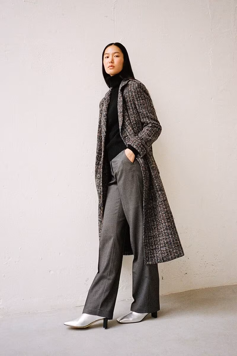 Hebe Studio Lover Twill Straight Pants