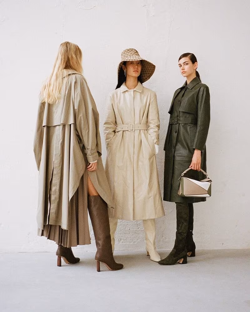Jil Sander Quilted Leather Belted Coat