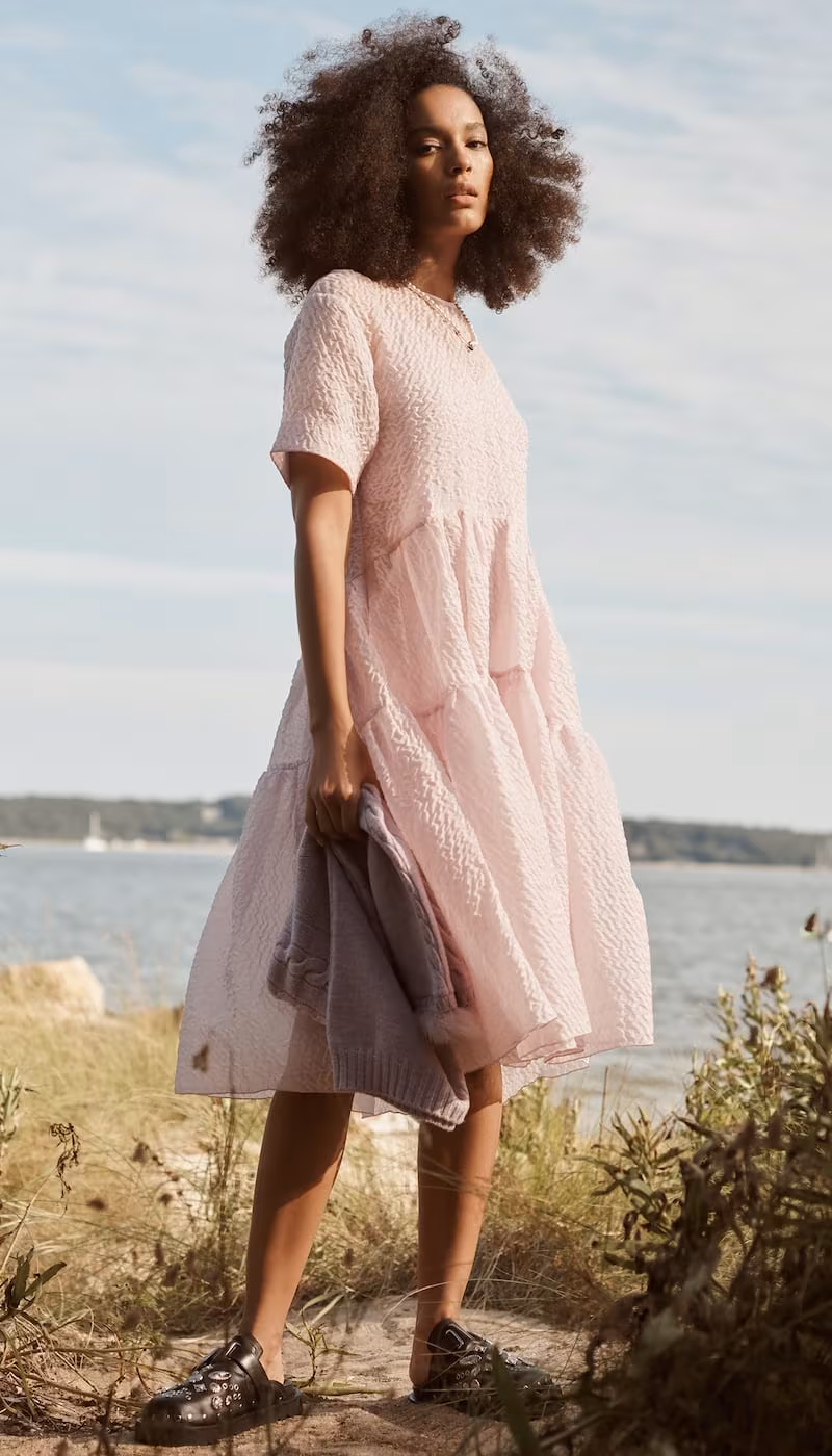 Victoria Victoria Beckham Exagerated Cocoon Dress