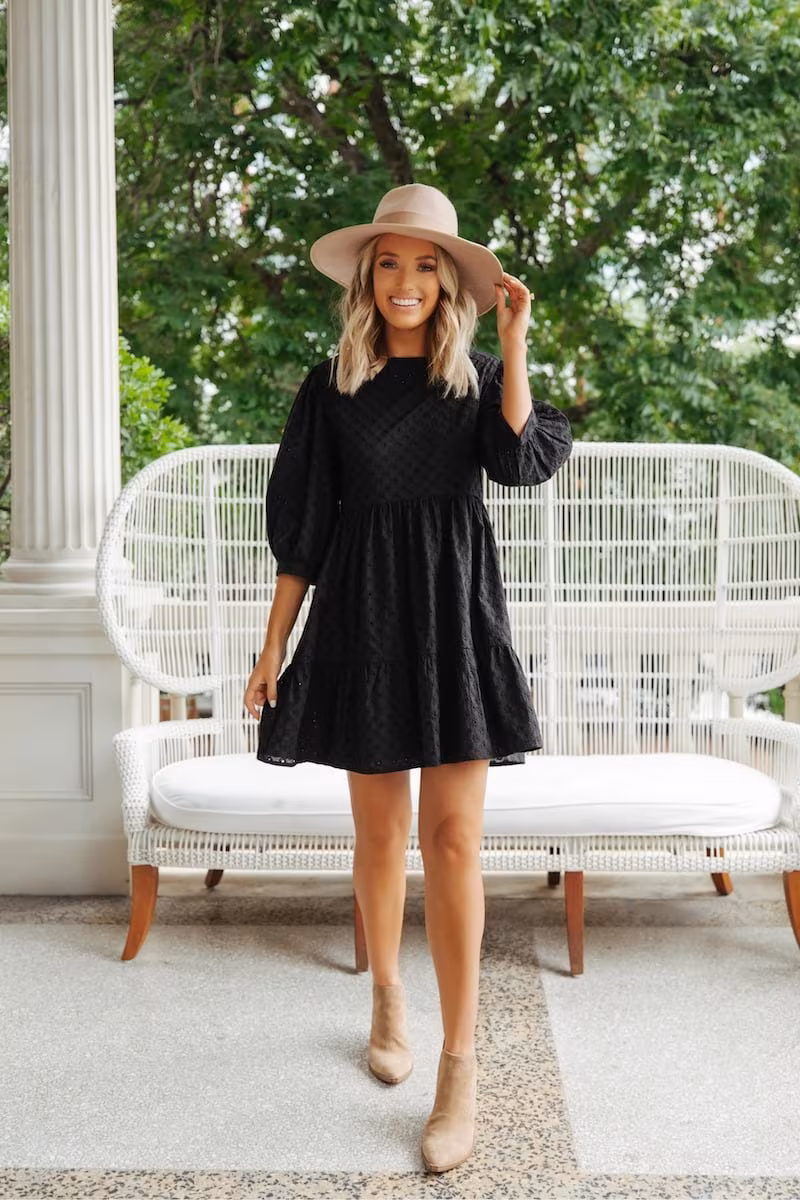 WAYF x BFF Lauren Babydoll Dress