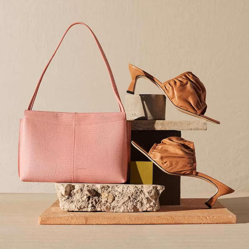 Wandler Carly Mini Lizard Bag