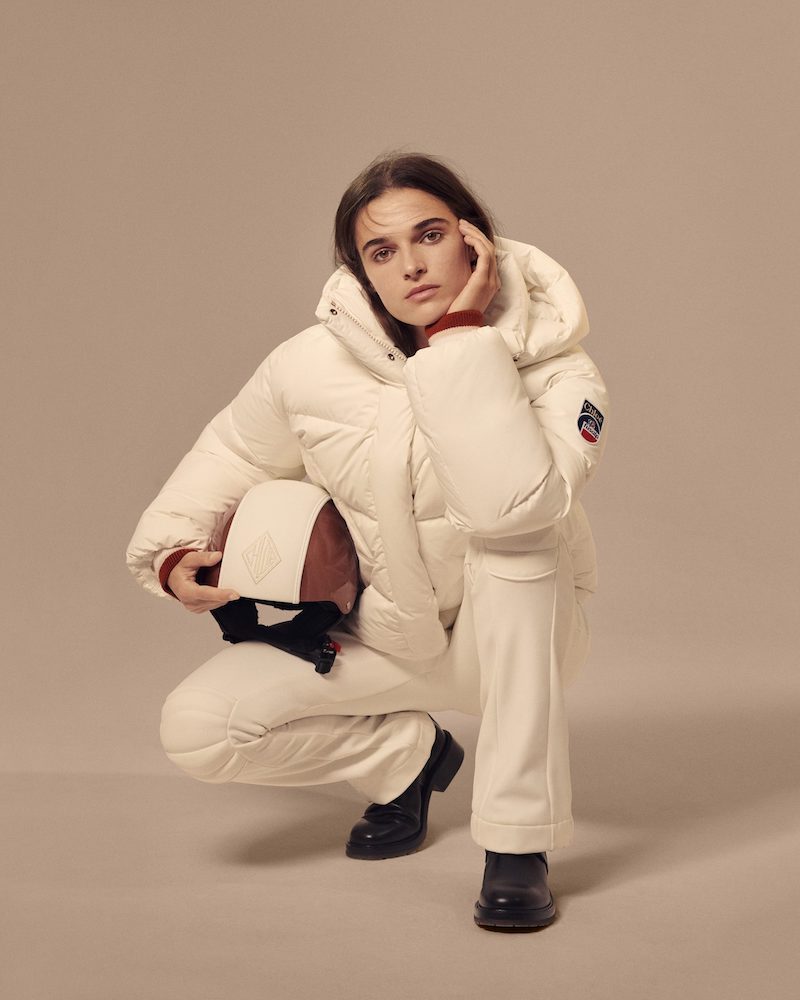 Chloé x Fusalp Hooded Embroidered Quilted Down Ski Jacket
