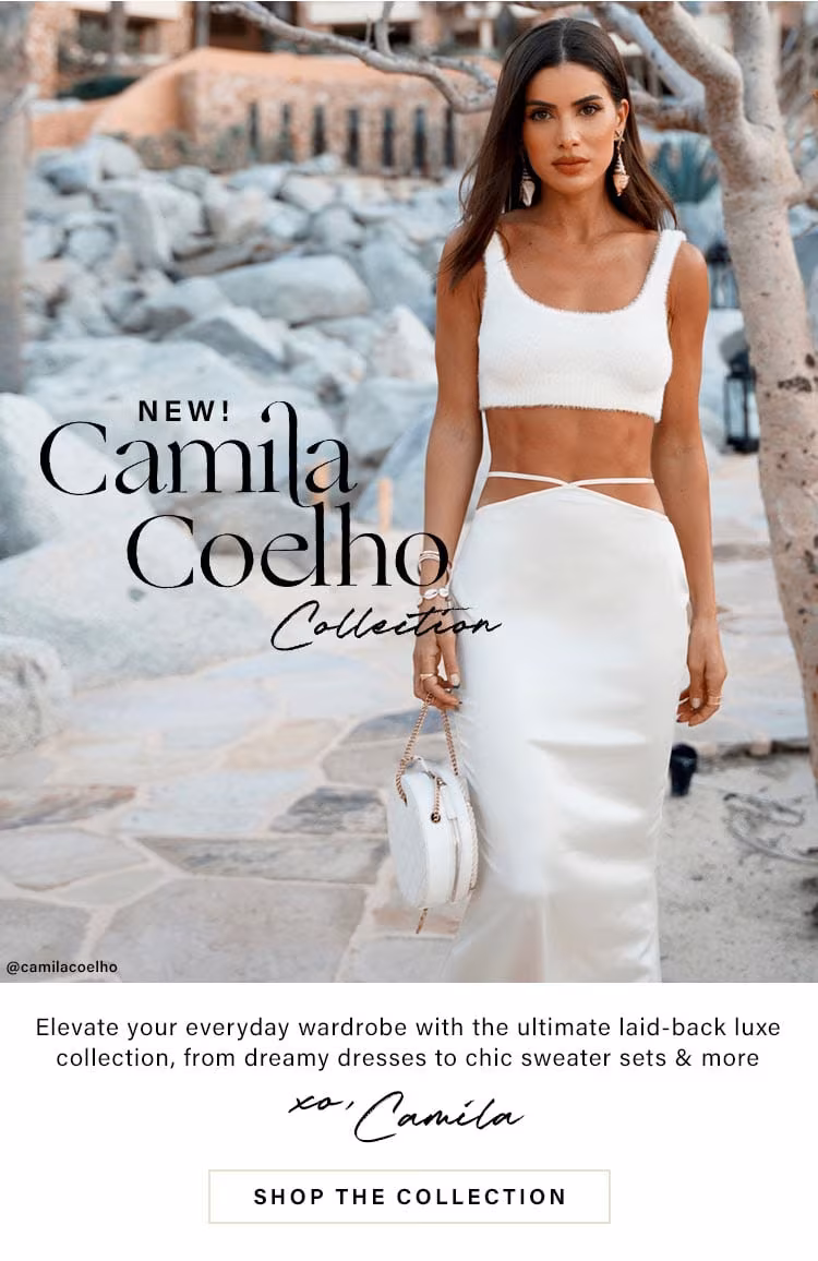 New Arrivals // Camila Coelho Fall 2020 Collection