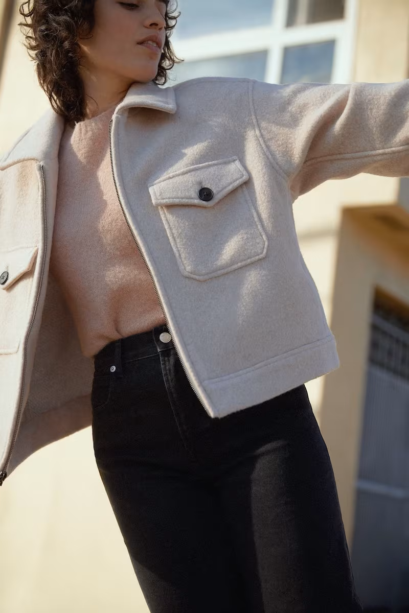 Everlane Wool Mackinaw Jacket