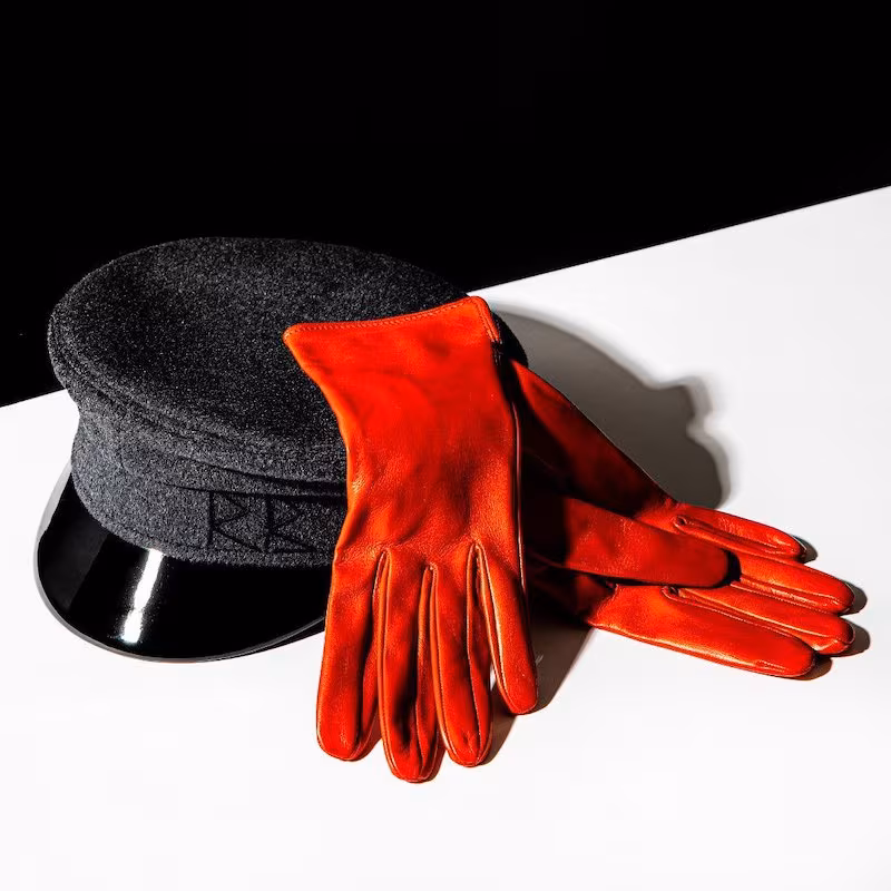 Mario Portolano Leather Gloves