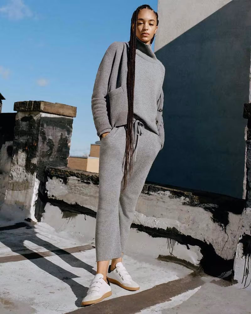 Nili Lotan Luna Cashmere Sweatpants