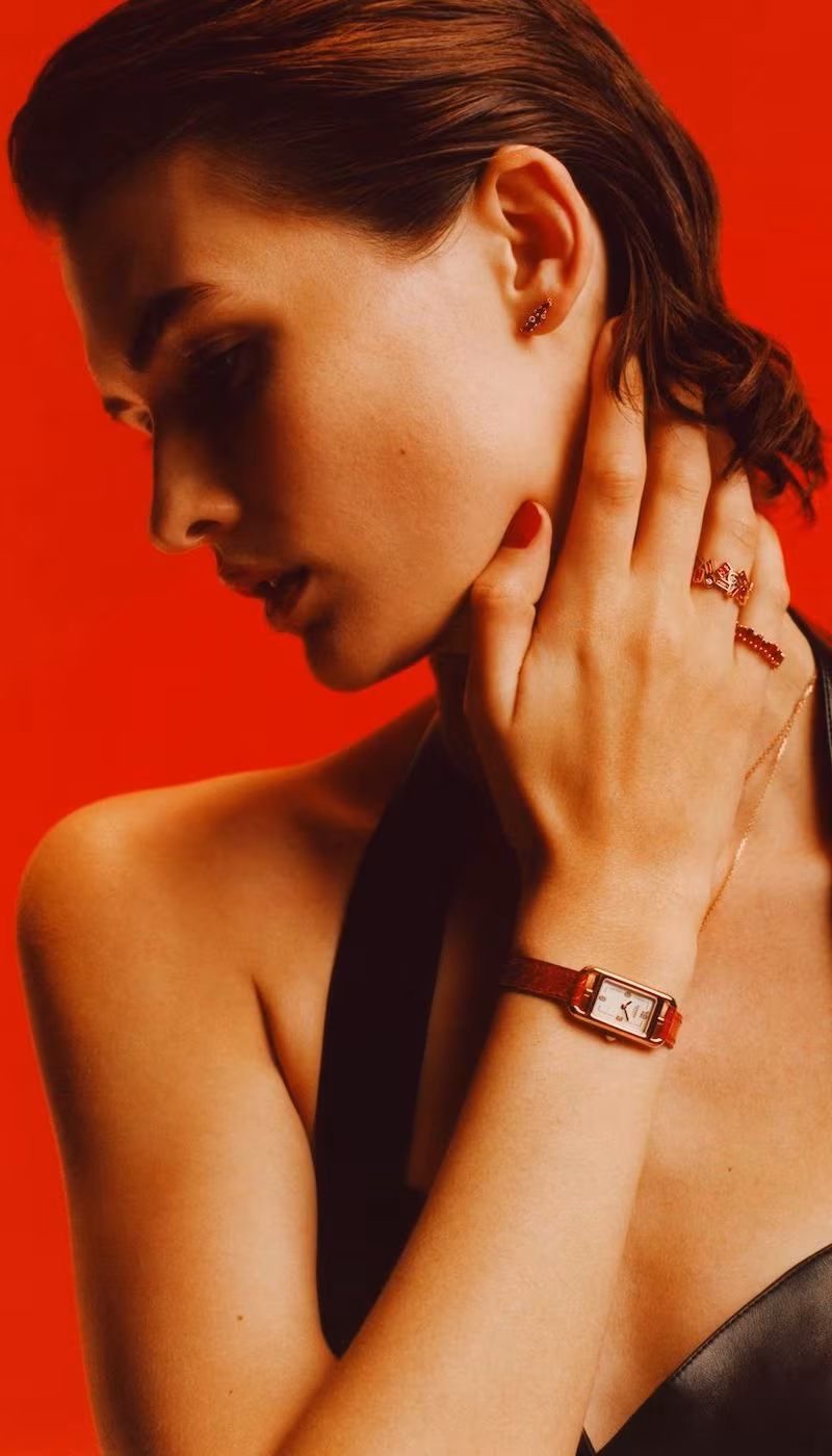 Suzanne Kalan 18-Karat Rose Gold Ruby Ring