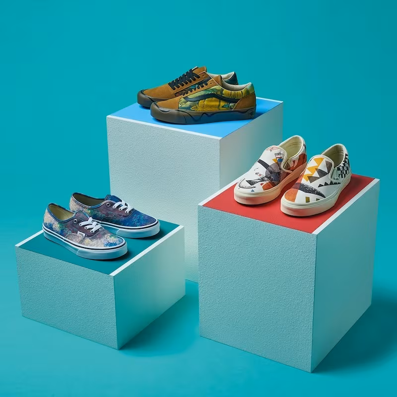 Vans x MoMA Authentic Monet Sneakers