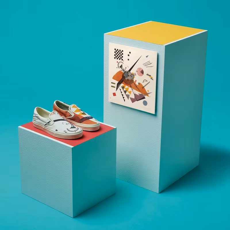 Vans x MoMA Kandinsky Slip-On Sneakers