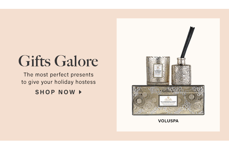Gifts Galore: The most perfect presents to give your holiday hostess - Shop Now