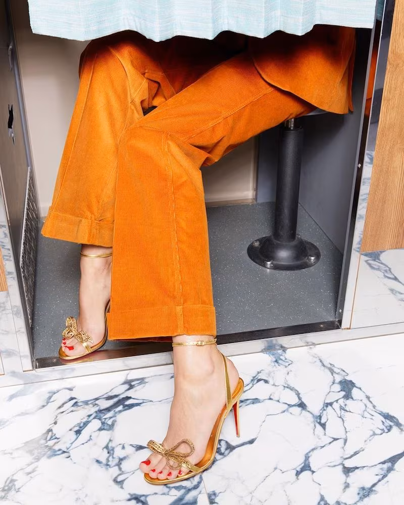 Mytheresa x Christian Louboutin Jewel Queen 100 Leather Sandals