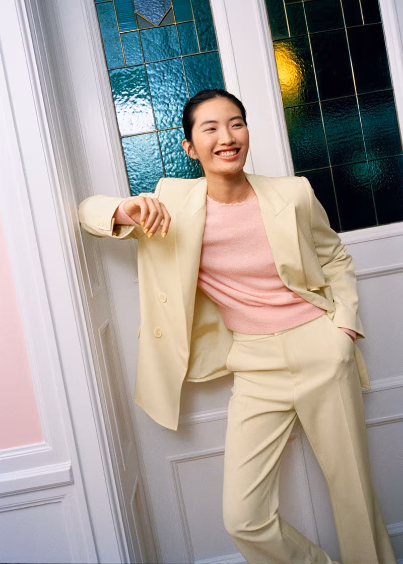 & Other Stories Tailored Press Crease Trousers