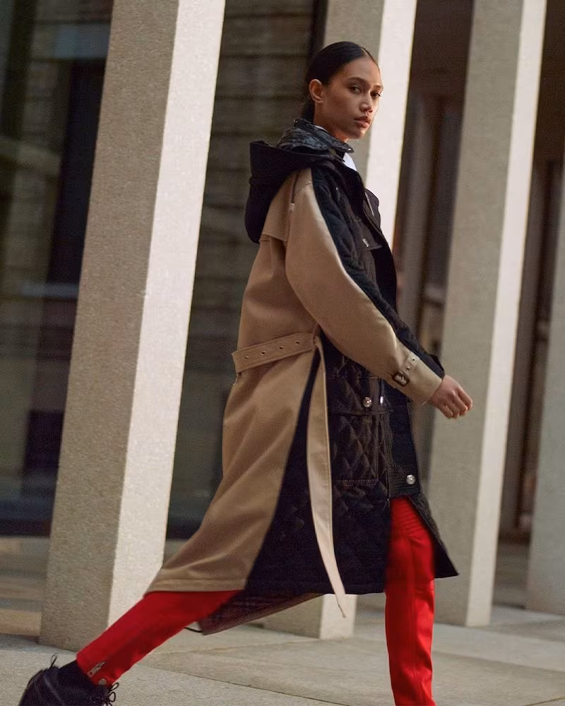 Mytheresa x Burberry Christy High-Rise Slim Pants