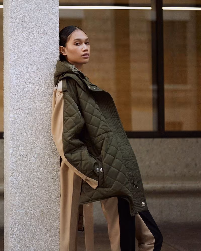 Mytheresa x Burberry Cottam Quilted Parka
