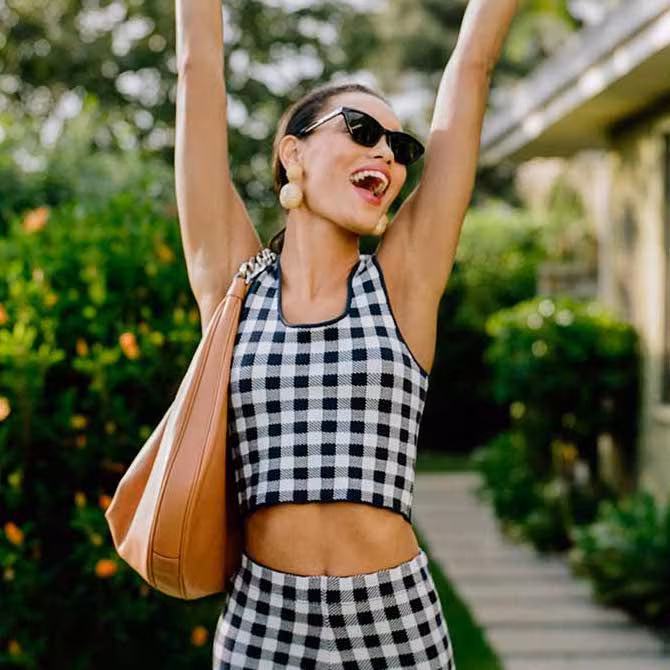 STAUD Trail Cropped Top