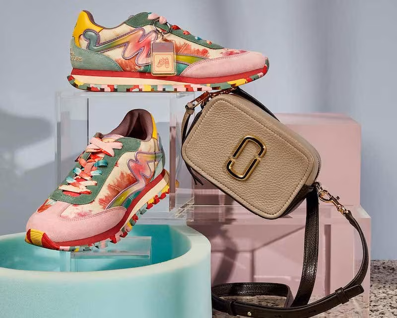 The Marc Jacobs The Tie Dye Jogger Sneakers