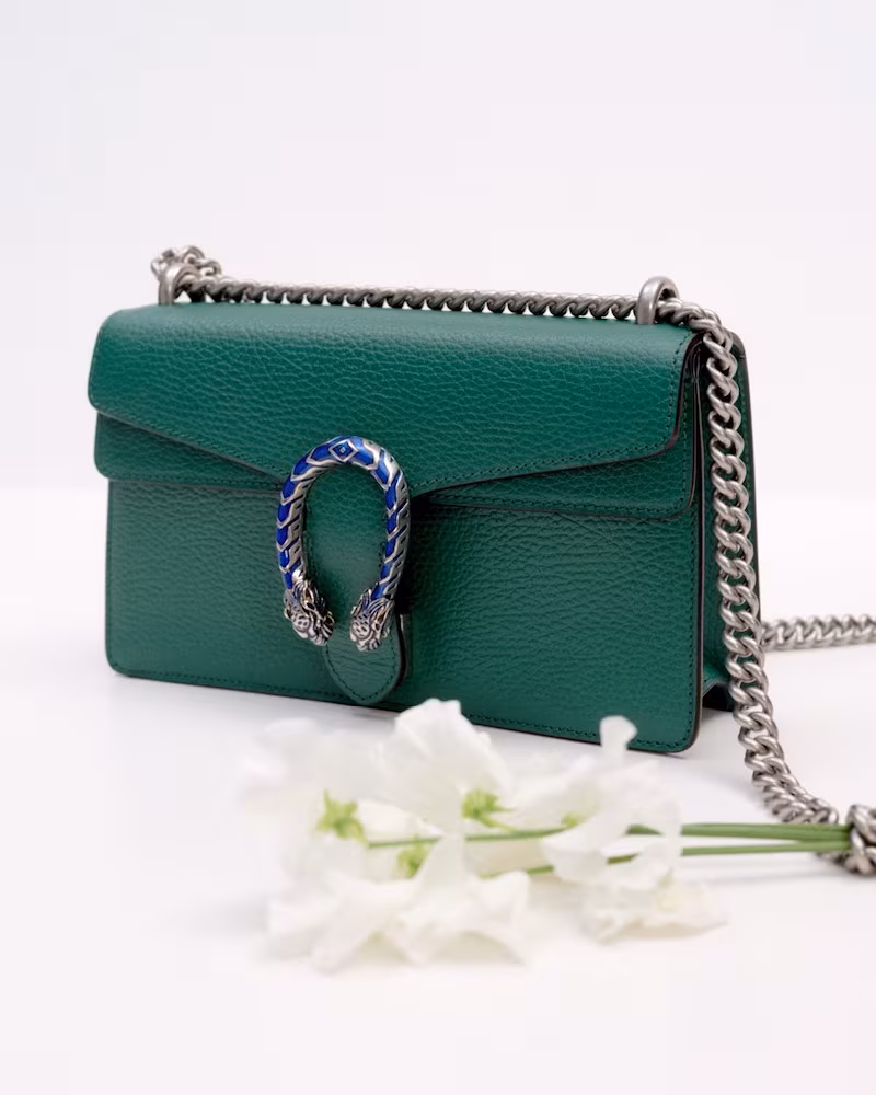 Gucci Dionysus Small Leather Shoulder Bag