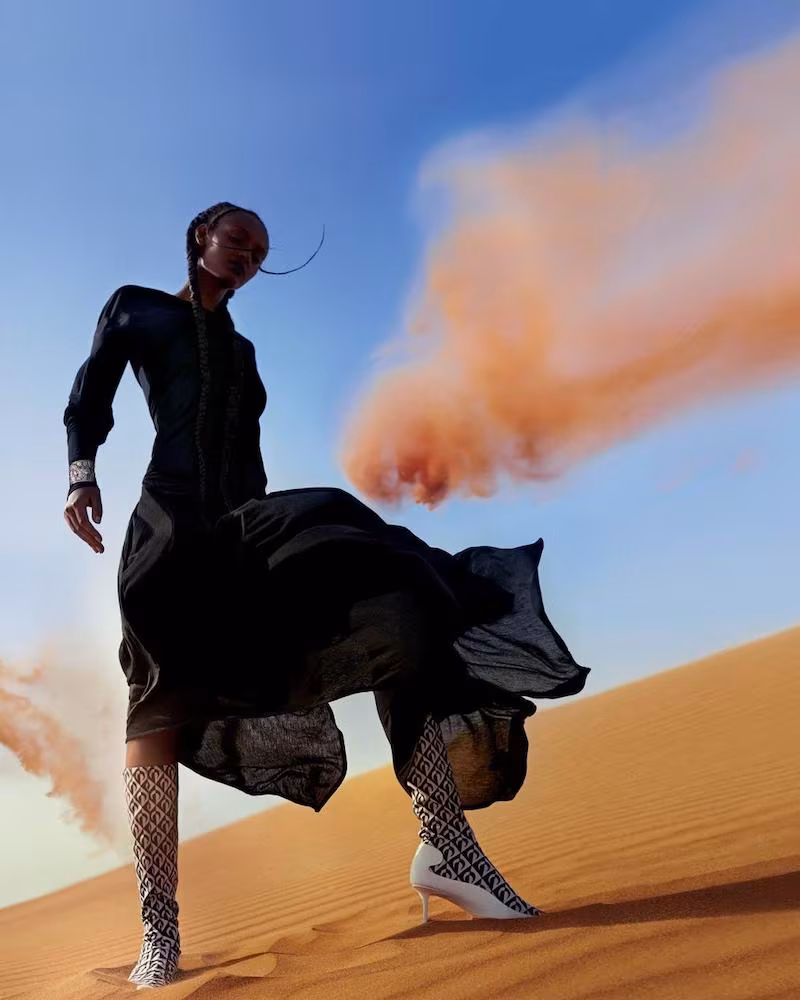Jimmy Choo / Marine Serre Capsule Collection