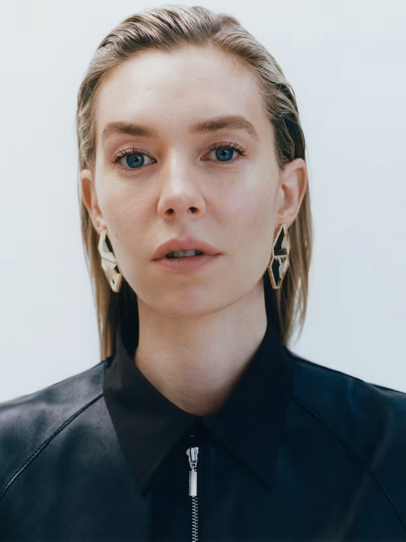 Totême Leather Trench Coat