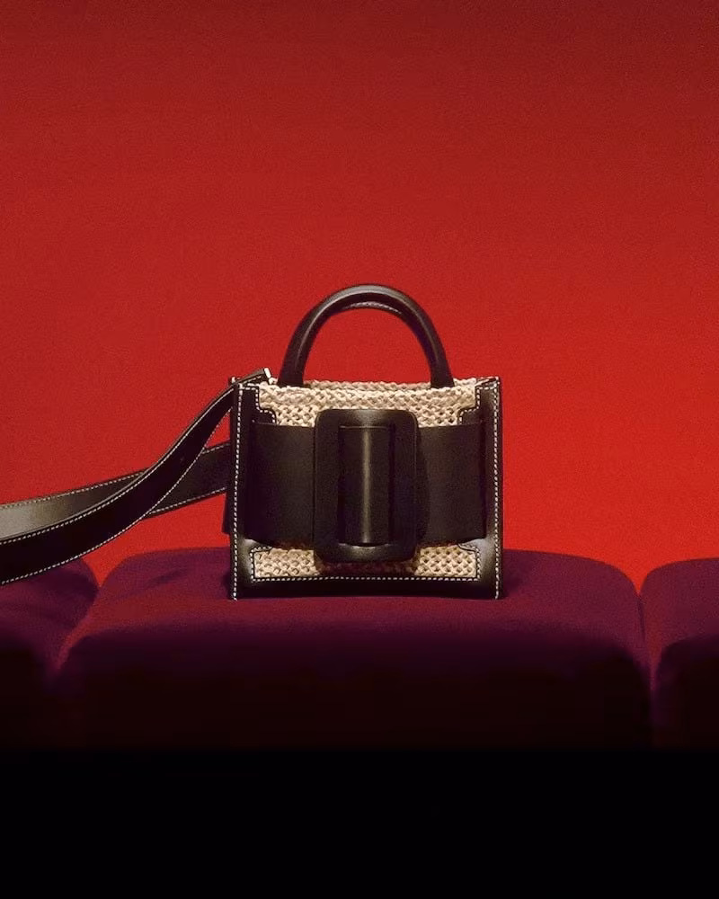 LVR Exclusive BOYY Bobby18 Macramé Bag in Black
