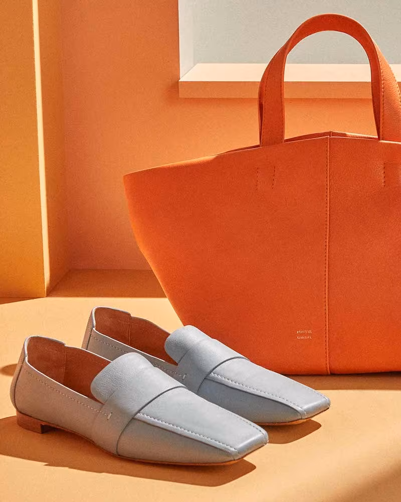 Mansur Gavriel Square Toe Loafers
