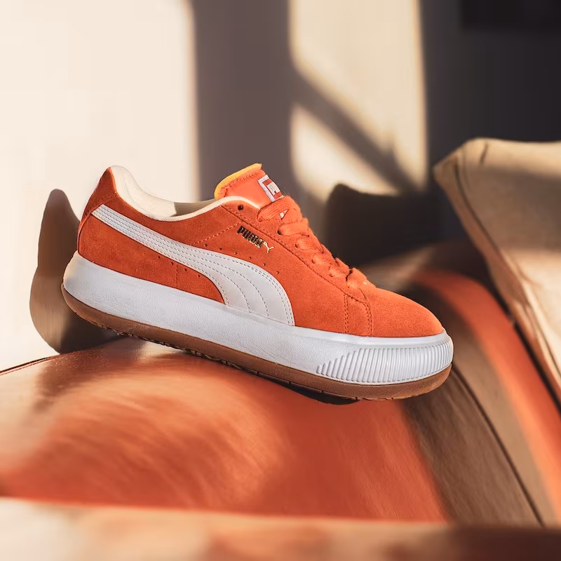 Puma Suede Mayu Sneakers in Grenadine