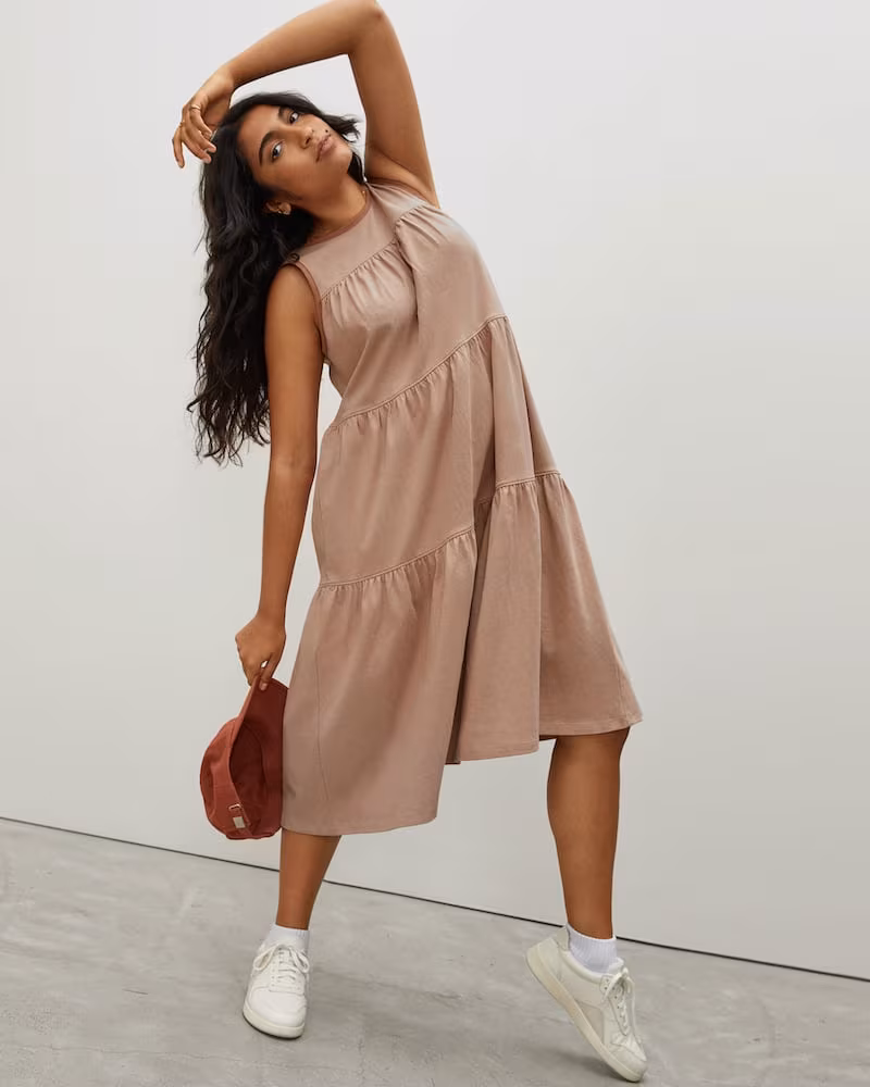 Everlane  Weekend Tiered Dress 2