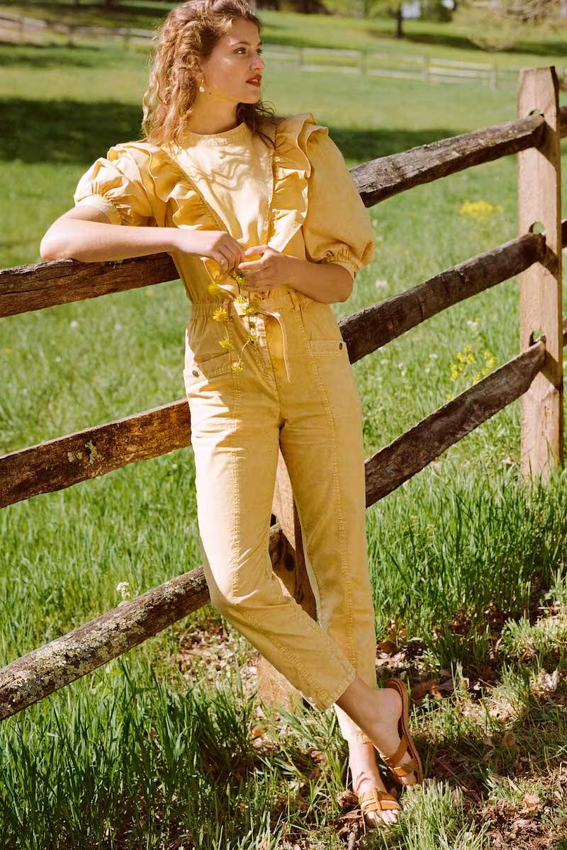 Sea Maura Denim Jumpsuit