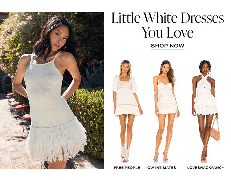 Little White Dresses You Love - Shop Now