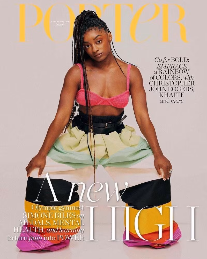 A New High: Simone Biles for The EDIT