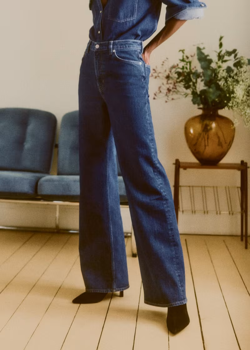 & Other Stories Treasure Cut Jeans