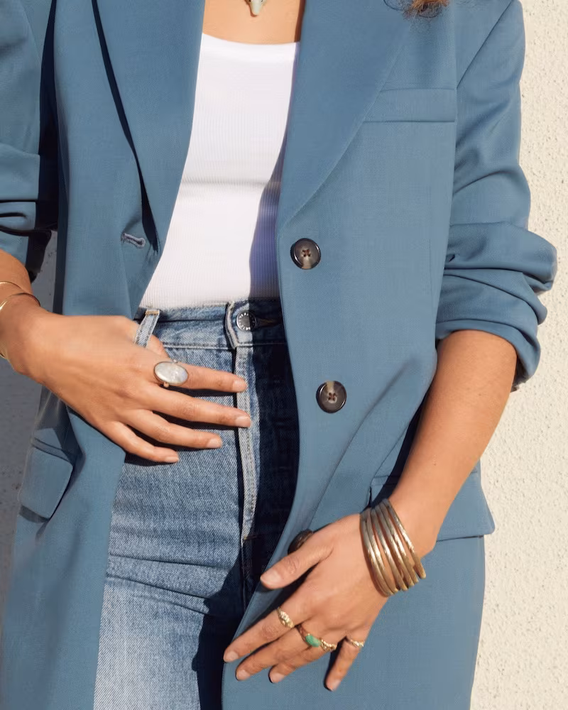 Everlane '80s Italian Wool Blazer