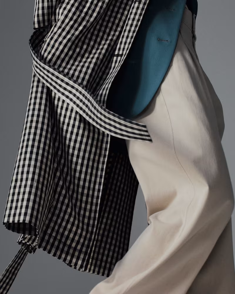 Everlane Gathered Drape Trench