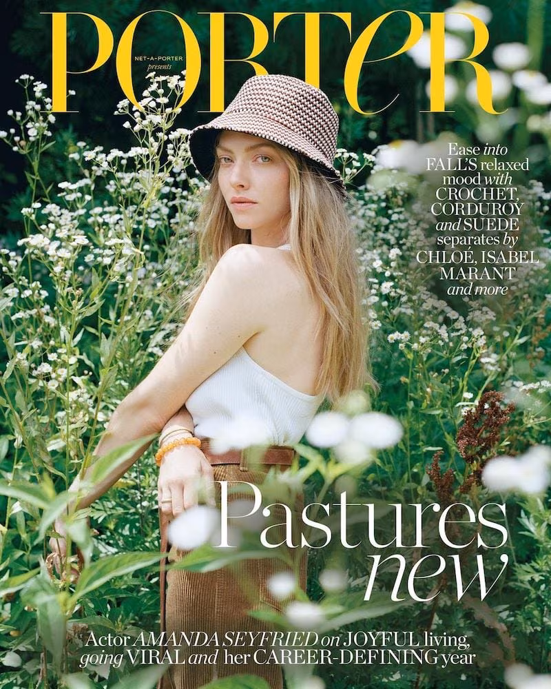 Amanda Seyfried: for The EDIT