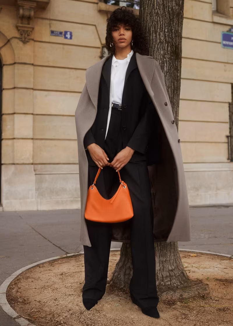 & Other Stories Wide Leg Tailored Trousers