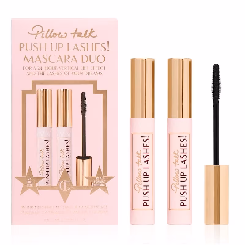 Charlotte Tilbury Pillow Talk Push Up Lashes! Mascara Duo