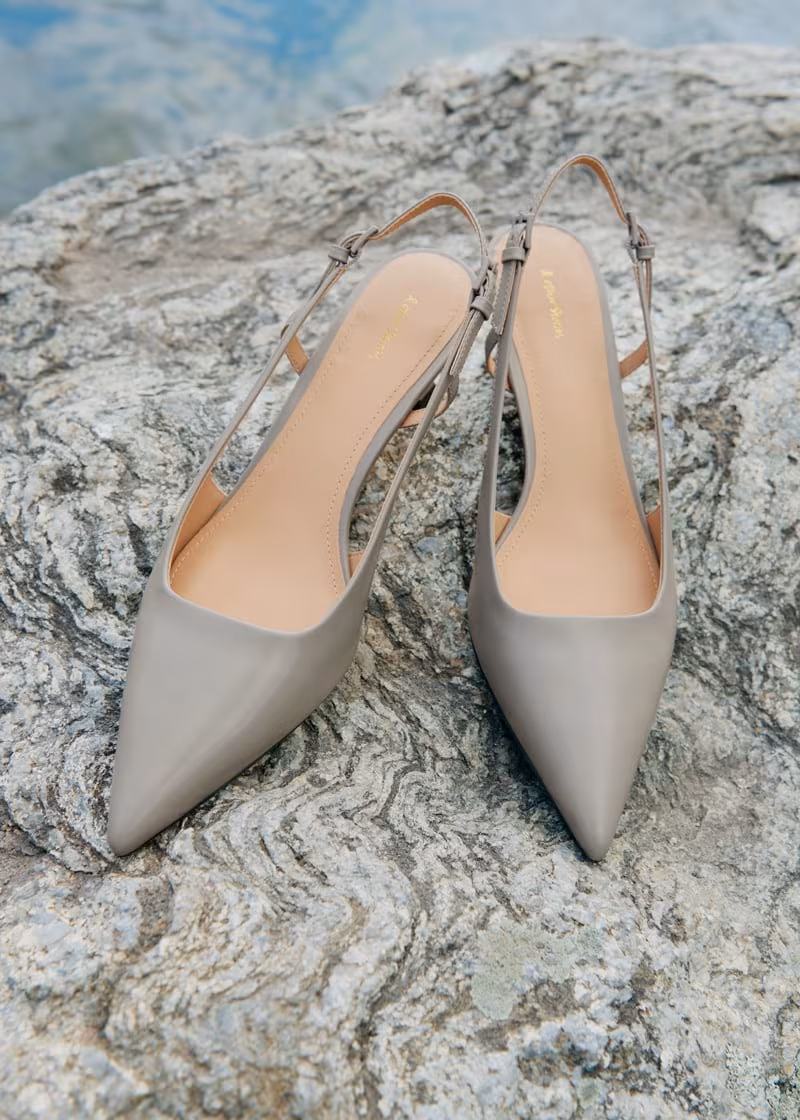 & Other Stories Slingback Leather Pumps